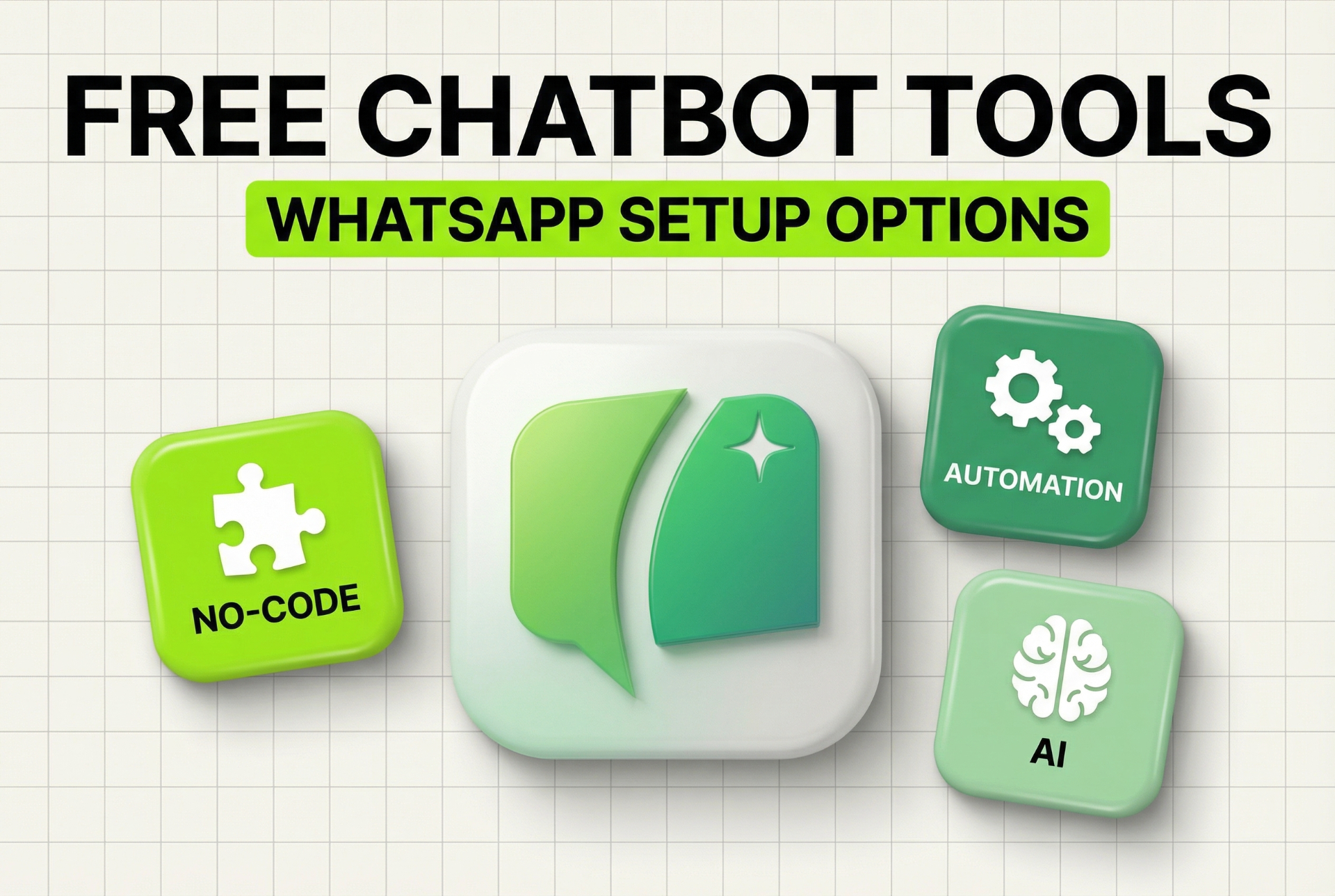 Free chatbot tools - WhatsApp setup options